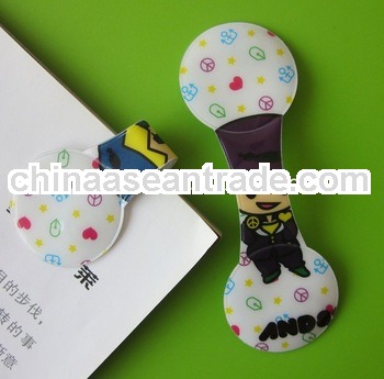Promotional and Eco-friendly pvc bookmark with magnet