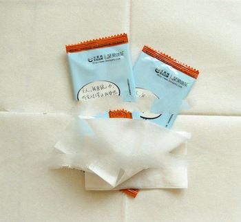 Promotional cleaning wet wipes