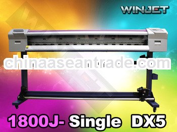 Promotional for South America market 1800J eco solvent digital inkjet printer with DX5 inkjet plotte