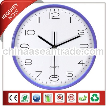 Purple Frame Promotional Wall Clock