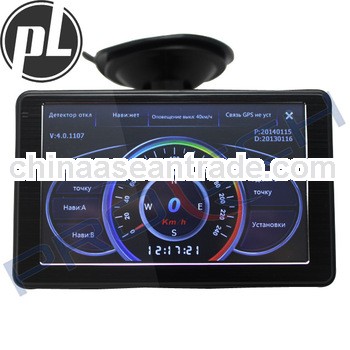 RD-505 5 inch portable GPS,car GPS,GPS navigation and Radar Detector