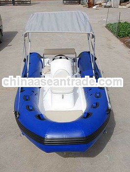 RIB470A 4.7m fiberglass inflatable boat for sale