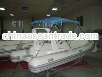 RIB520C 520cm rigid fiberglass rowing boat