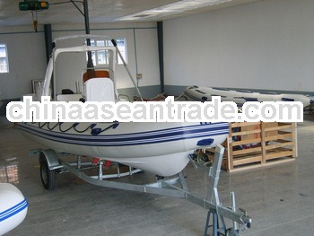 RIB580C 5.8m rigid inflatable fiberglass RIB boat