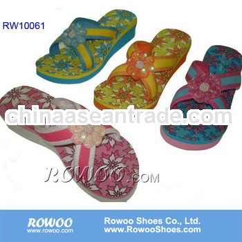 RW10061 Colorful ladies summer slippers