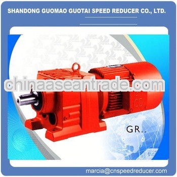 R helical transmission motors for block making machine 12v dc gear motor