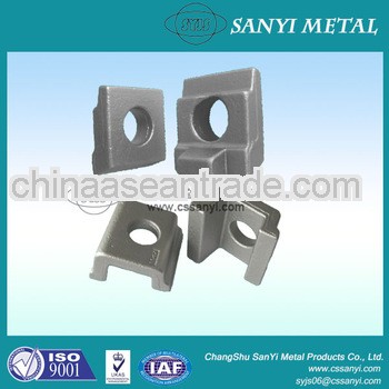 Railway fastener rail clamp precisely cast rail clamp casrbon steel precisely cast rail clamps