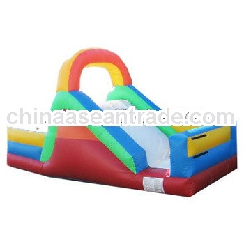 Rainbow Inflatable Slide For kids