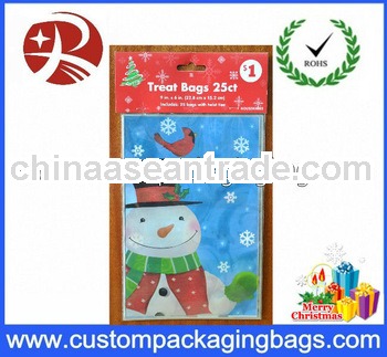 Recyclable christmas plastic candy bag