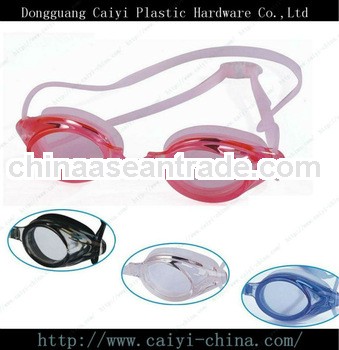 Red Non-Fogging Anti UV Swimming Goggles Glasses