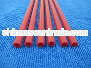 Red PVC tube/ pole / pipe thickness 2mm, OD8*ID6mm