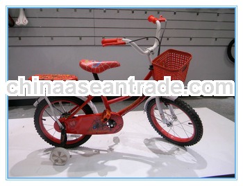 Red color with rear cusion air tyre training wheel baby toy bike bicycle,child bike bicycle cycle