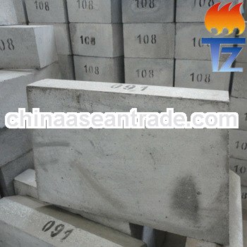 Refractory silicon carbide fire bricks