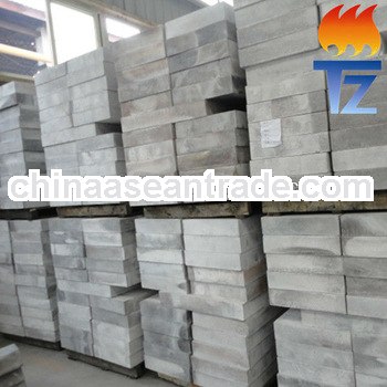Refractory silicon nitride plate