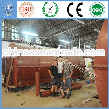 Reliable quality waste rubber recycling oil system