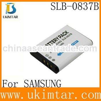 Replacement Camera Battery SLB-0837B for SAMSUNG factory supply