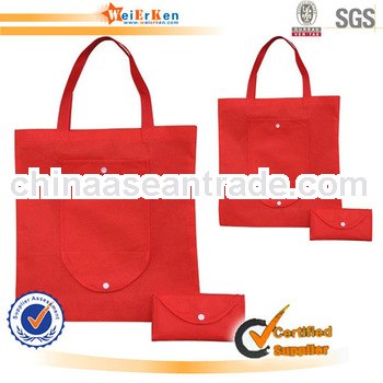 Reusable grocery shopping non woven bag