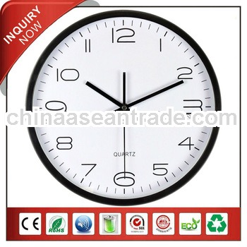 Round Wall Clocks With Black Frame