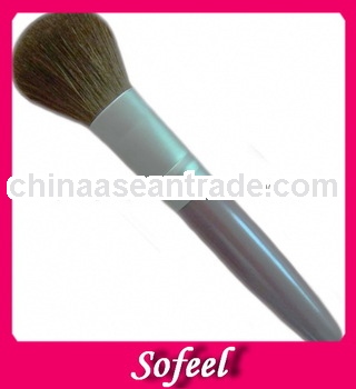 Round refillable face nylon hair powder makeup brush