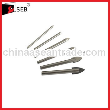 Round shank tungsten carbide tile drill bit