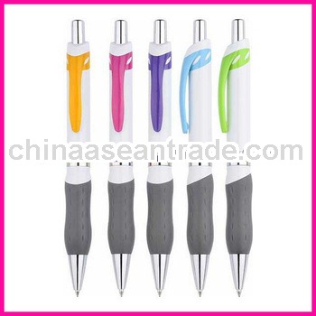 Rubber grip design novelty pen