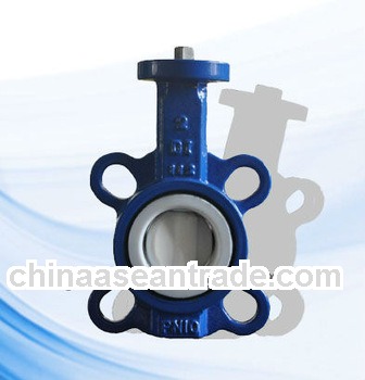 Russia DN200 Rubber Seat Butterfly Valve