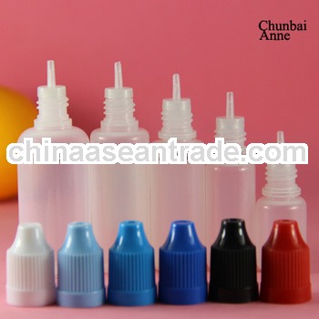 SGS/TUV certificated pe 30ml plastic dropper bottles