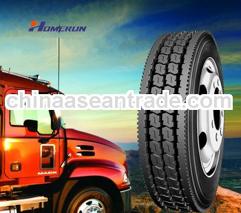 SMARTWAY truck tires 295/75R22.5 with high loading capability