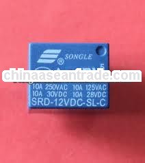 SRD-06VDC-SL-A Relay Original New car audio relay3v 5v 9v 12v 24v 48v 110v Latching relay socket GOO