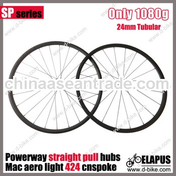 STYLE ES-SP24T full carbon 24mm tubular carbon road bike wheels