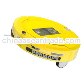 Schedule,low noise dry and wet robot vacuum cleaner