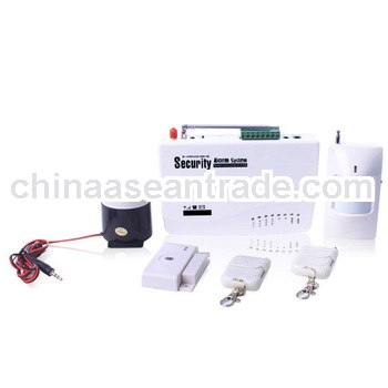 Security GSM alarm system china SMS monitored alarm wireless