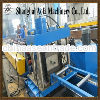 Semi-automatic z shape roll forming machine