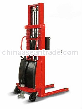Semi-electric stacker