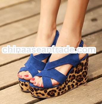 Sexy leopard branded sandal womens sandals for women