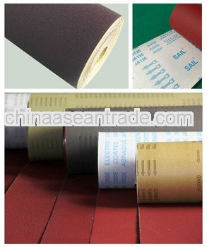 Silicon carbide abrasive emery cloth roll