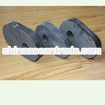 Silicon carbide refractory plate for ladle continuous casting