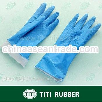 Silicon latex household gloves for cleaning