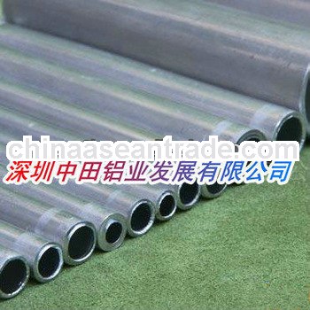Simple extruded aluminum round tubes by mill finish in industry