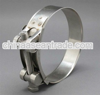 Single Bolt Heavy Duty Hose Clamp KFM8X085SS