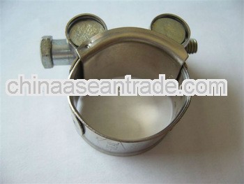 Single Bolt Heavy Duty Hose Clamp KGM8X073SS