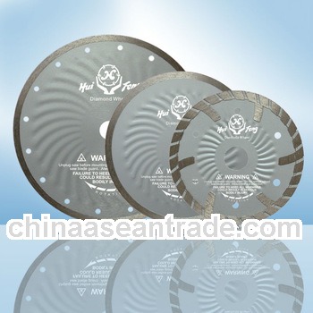 Sintered Pro-teeth Turbo Blade for Granite