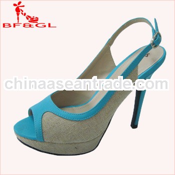 Slingback Elegant High Heel Sandals Waterproof Sandals