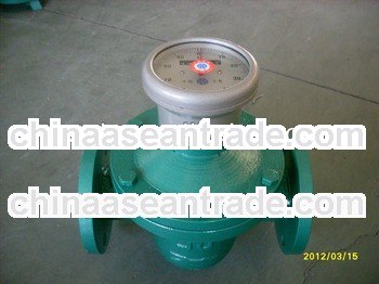 Small flow range fuel consumption low cost mechanical flow meter