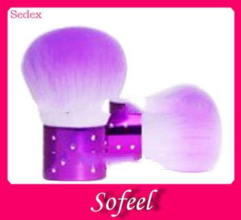 Sofeel fashion hot sale nylon purple kabuki brushes