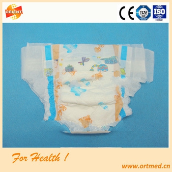 Soft and comfortable cartoon printed cute diapers