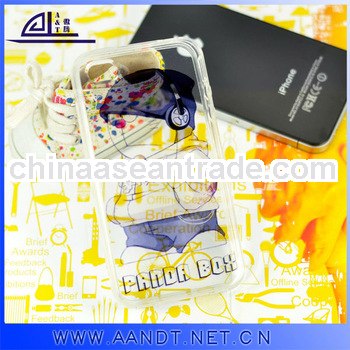 Soft case for iphone tpu case with girl