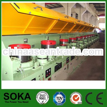Soka high quality straight carbon steel wire drawing machine