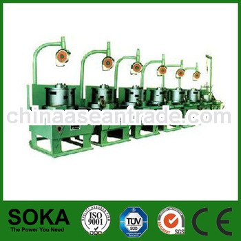 Soka hot sales low carbon steel wire drawing machine