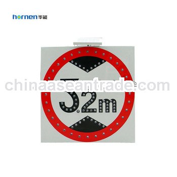 Solar Traffic Sign for height limited